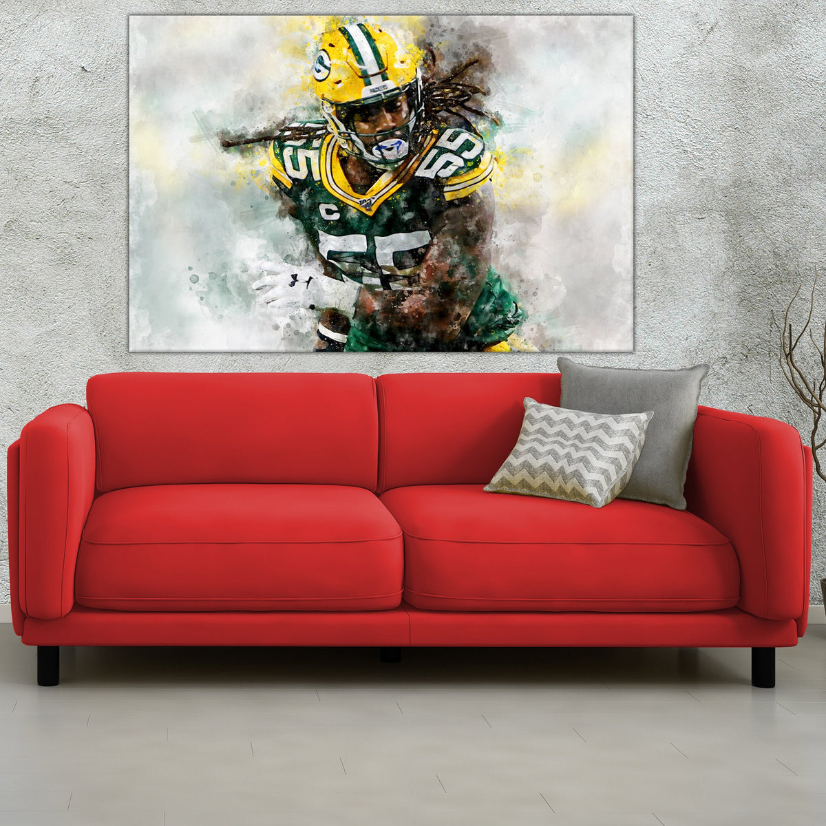 Green Bay Packers Vintage Wall Art 