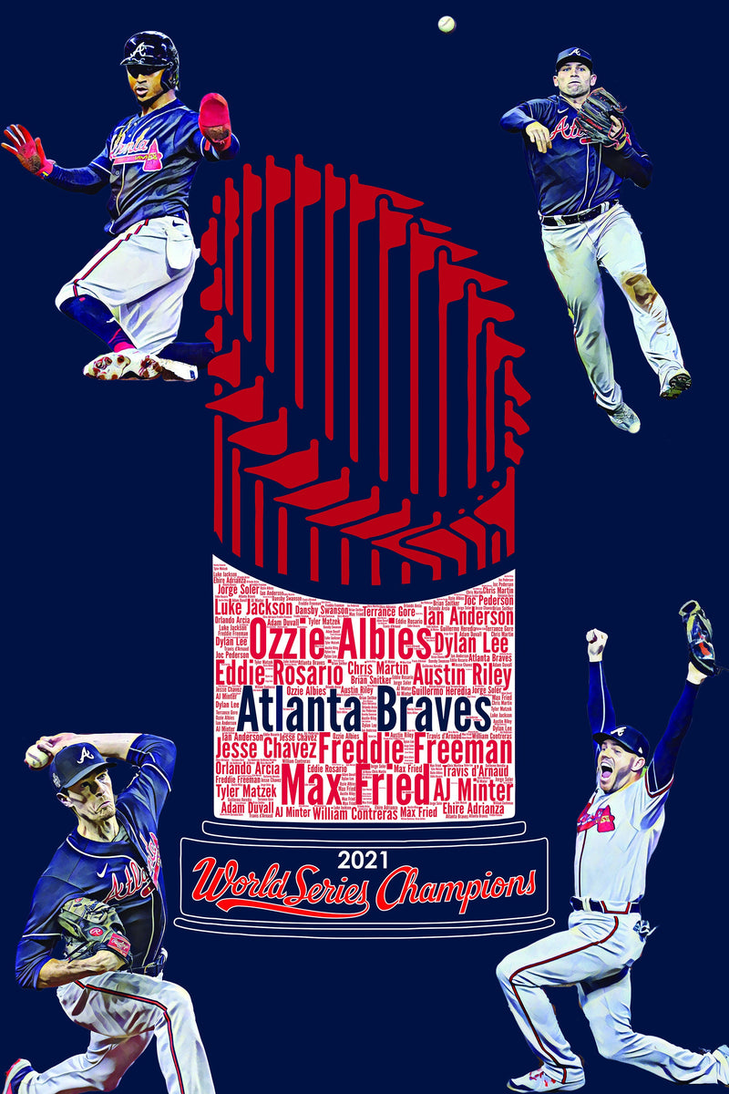 Freddie Freeman Atlanta Braves Sports Poster Fan Art Wall 