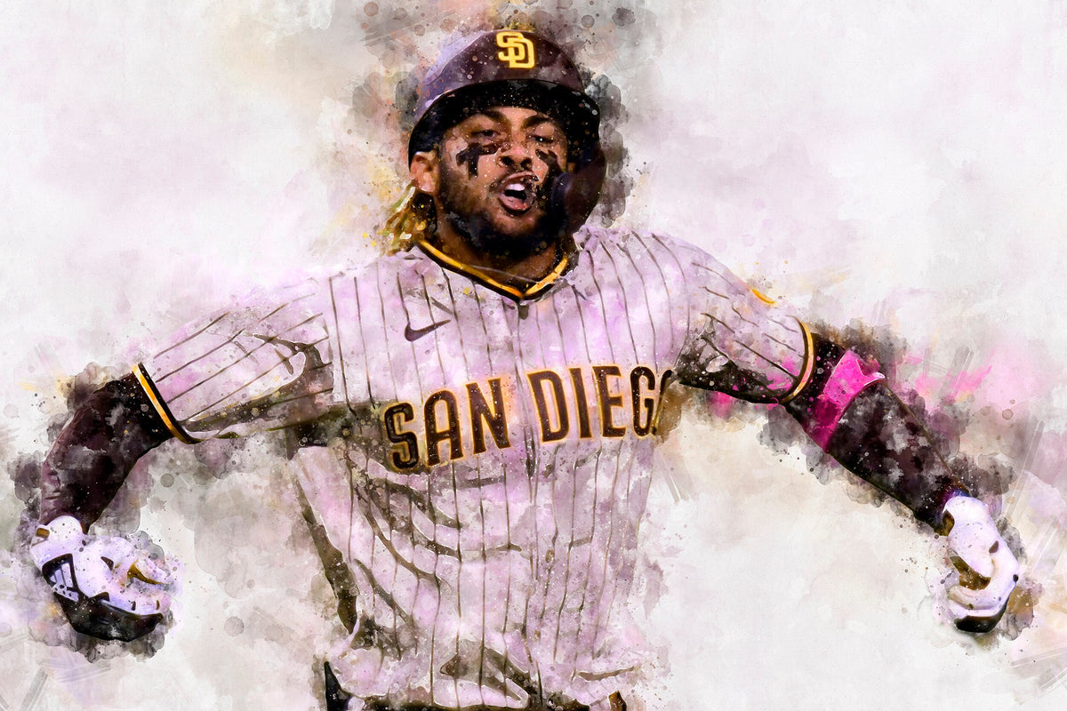 Fernando Tatis Jr San Diego Padres Shortstop Art Wall Room Poster - POSTER  20x30