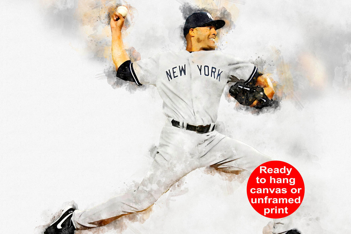 Mariano Rivera New York Yankees canvas, Mariano Rivero wall art, New Y –  Capital Canvas Prints