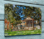 College of Charleston watercolor canvas graduation gift, College of Charleston ,