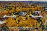 University of Mary Washington watercolor. Graduation gift,  University of Mary Washington Print, College wall art,  College WC