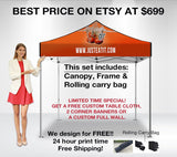 Free shipping on all tent sets