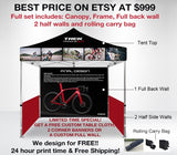 Free shipping on all tent sets