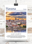 Havana Canvas, Havana  Print,  Havana wall art, Havana travel art print, Havana Cuba, Havana  poster