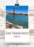 San Francisco Canvas, San Francisco Print, San Francisco  wall art,  San Francisco travel art print, San Francisco  poster