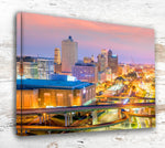 Memphis travel art canvas print, Memphis  wall art, Memphis canvas art,   Memphis  watercolor canvas wall art, Memphis print