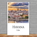 Havana Canvas, Havana  Print,  Havana wall art, Havana travel art print, Havana Cuba, Havana  poster