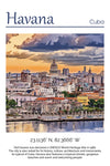 Havana Canvas, Havana  Print,  Havana wall art, Havana travel art print, Havana Cuba, Havana  poster