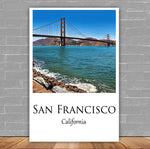 San Francisco Canvas, San Francisco Print, San Francisco  wall art,  San Francisco travel art print, San Francisco  poster