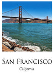 San Francisco Canvas, San Francisco Print, San Francisco  wall art,  San Francisco travel art print, San Francisco  poster