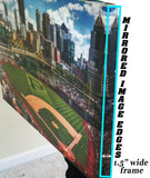 PNC park Printed on Canvas, Pittsburgh skyline, Large Pittsburgh Pirates Print, Pittsburgh wall art, Canvas gifts, art