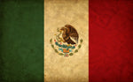 Vintage Mexico Flag on Canvas, Mexico Wall Art, Mexico Photo flag on canvas, Single or Multiple Panels Mexico flag Mexican culture