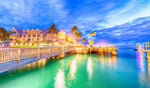 Key West photo Printed on Canvas, Key West Florida, Large Key West Print, Key West wall art, Canvas gifts, Vacation spot beach key west