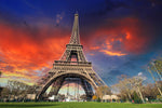 Colorful Eiffel Tower canvas, Paris France canvas, Large Eiffel Tower wall art Print, wall art, Canvas gifts, art, Colorful wall canvas
