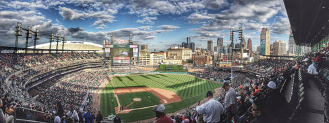 Comerica Park Wall Art Detroit Tigers Stadium Canvas Prints