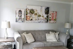 Omaha watercolor skyline canvas,  Omaha Canvas, Omaha  wall art  Art, Omaha watercolor wall art canvas, Omaha Nebraska wall art