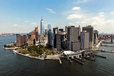 Manhattan skyline canvas, Manhattan skyline,  Wall canvas, New York watercolor canvas, New York City skyline wall art