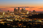 Los Angeles skyline canvas,Los Angeles  Canvas, Los Angeles Canvas Wall Art, Los Angeles wall art canvas, LA art