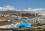 Cabo San Lucas Mexico skyline canvas, Mexico Beach, Cabo San Lucas  canvas photo, Cabo art print,  Mexico skyline watercolor,