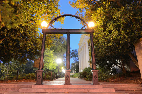 University of Georgia  The Arch canvas, Athens Canvas,  Athens wall canvas, The Arch UGA Athens wall art, University of Georgia