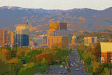 Boise Idaho watercolor canvas, Boise Idaho Watercolor, Boise Canvas Wall Art, Idaho wall  canvas, Boise wall art, Boise Idaho skyline canvas