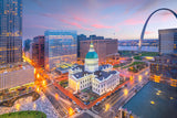 St Louis Skyline, St Louis Missouri Canvas, St Louis skyline, St Louis Wall canvas, St Louis Arch wall art, St Louis decor, St Louis art