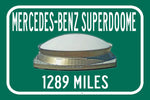 New Orleans Saints Mercedes Benz Superdome - Miles to Stadium Highway Road Sign Customize the Distance Sign , New Orleans Saints stadium