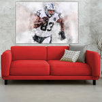 Darren Waller watercolor, Las Vegas Raiders wall art, Darren Waller Poster , Darren Waller Las Vegas Raiders wall art, Darren Waller