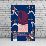 Washington Nationals World Series canvas, Washington Nationals wall art, Nationals World Series Canvas, Nationals World Series art wall