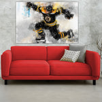 David Pastrnak watercolor, Boston Bruins wall art, Bruins Stanley Cup, David Pastrnak Poster, Boston Bruins hockey art wall