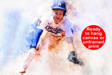 Trea Turner Los Angeles Dodgers canvas, Trea Turner wall art, Los Angeles Dodgers Canvas, Trea Turner Poster wall art