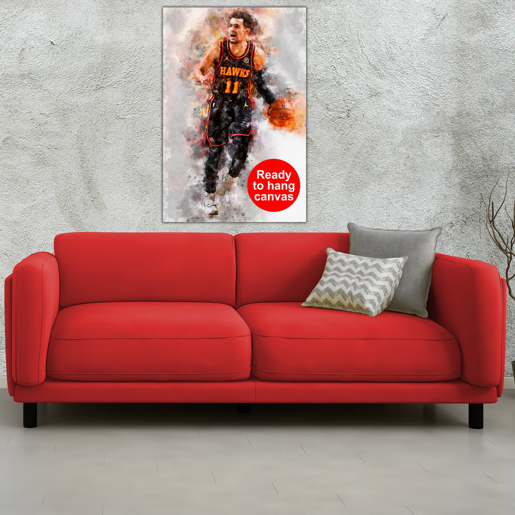 Atlanta Hawks Trae Young NBA Posters Trendy Posters 