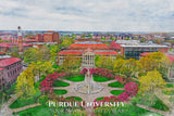 Purdue University Campus Canvas Artwork