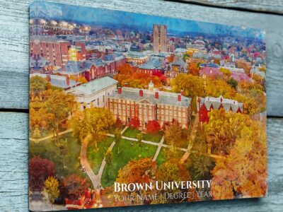 Brown university in Providence R.I. offers the Main Green,  The Van Wickle Gates, and College Hill