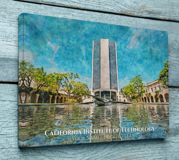 California Institute of Technology , Know as Cal Tech.  The Millikan library is the tallest building on campus