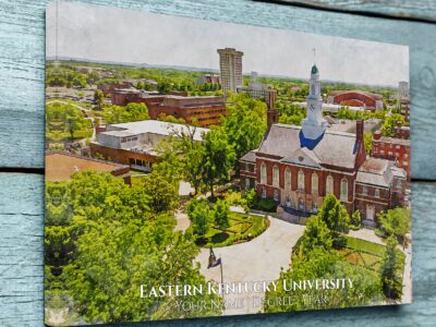 Eastern Kentucky University watercolor. Graduation gift, Eastern Kentucky University , College wall art,  College WC