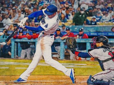 Freddie Freeman Los Angeles Dodgers canvas, Freddie Freeman wall art, Los Angles Dodgers Canvas, Freddie Freeman Poster wall art