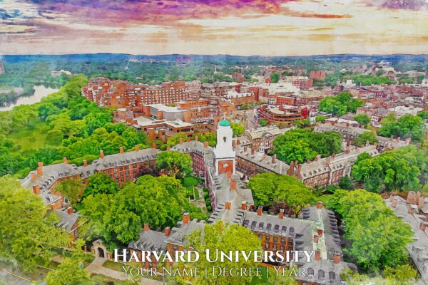 HARVARD UNIVERSITY IMAGE SHOWING CAMPUS BUILDING