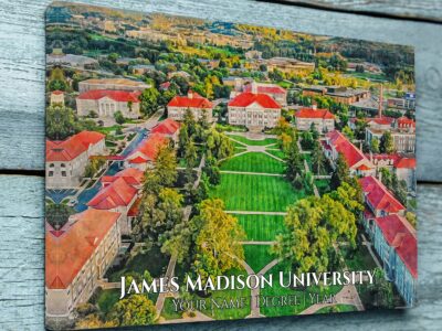 James Madison University watercolor. Graduation gift, James Madison University Print, College wall art,  College WC