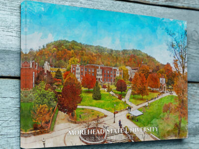 UNIVERSITY OF MOREHEAD STATE CAMPUS CANVAS PRINT HANGING ON WALL