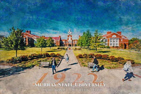 MURRAY STATE  IMAGE SHOWING CAMPUS BUILDING