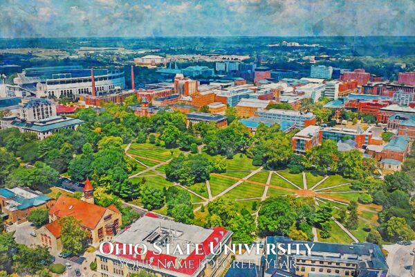 OHIO STATE UNIVERSITY  IMAGE SHOWING CAMPUS BUILDING