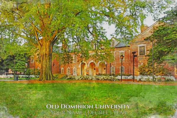 OLD DOMINION UNIVERSITY IMAGE SHOWING CAMPUS BUILDING