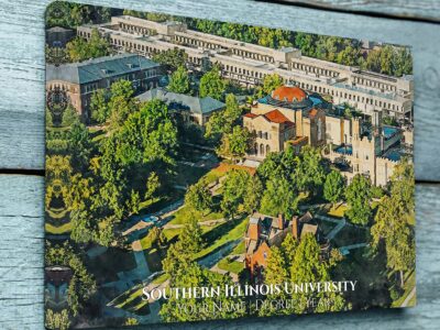 Southern Illinois University watercolor. Graduation gift, Southern Illinois University , College wall art,  College WC