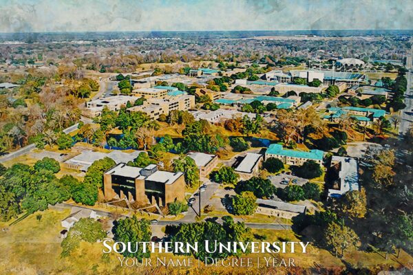SOUTHERN UNIVERSITY IMAGE SHOWING CAMPUS BUILDING