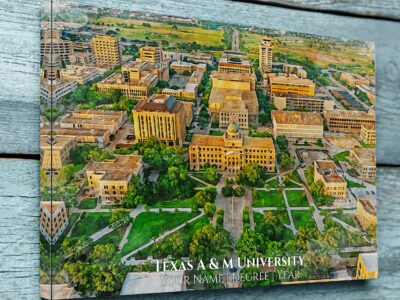 Texas A&M University watercolor. Graduation gift, Texas AM University , College wall art,  College WC