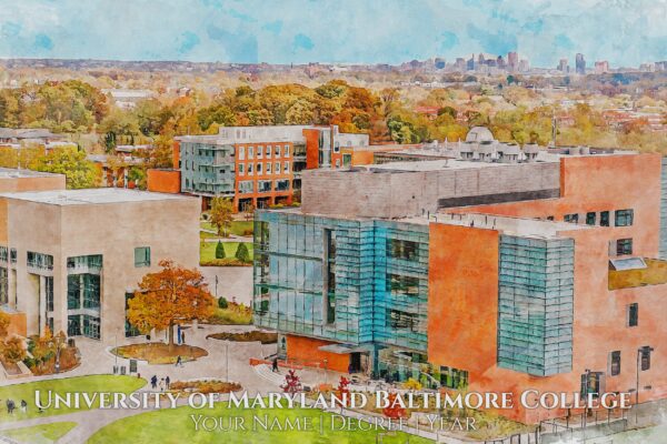 UNIVERSITY OF UMBC  IMAGE SHOWING CAMPUS BUILDING