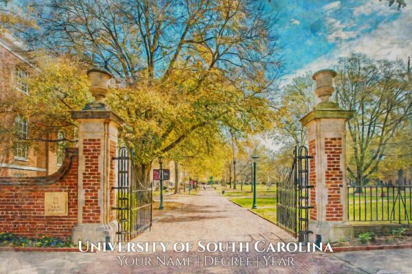 UNIVERSITY OF SOUTH CAROLINA  IMAGE SHOWING CAMPUS BUILDING