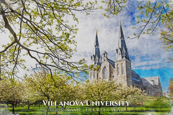 VILLANOVA UNIVERSITY IMAGE SHOWING CAMPUS BUILDINGS